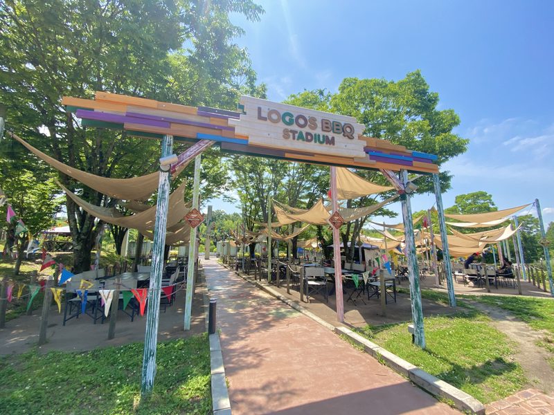 BBQ スタジアムの入口